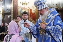 Проповедь Патриарха Кирилла на праздник Благовещения